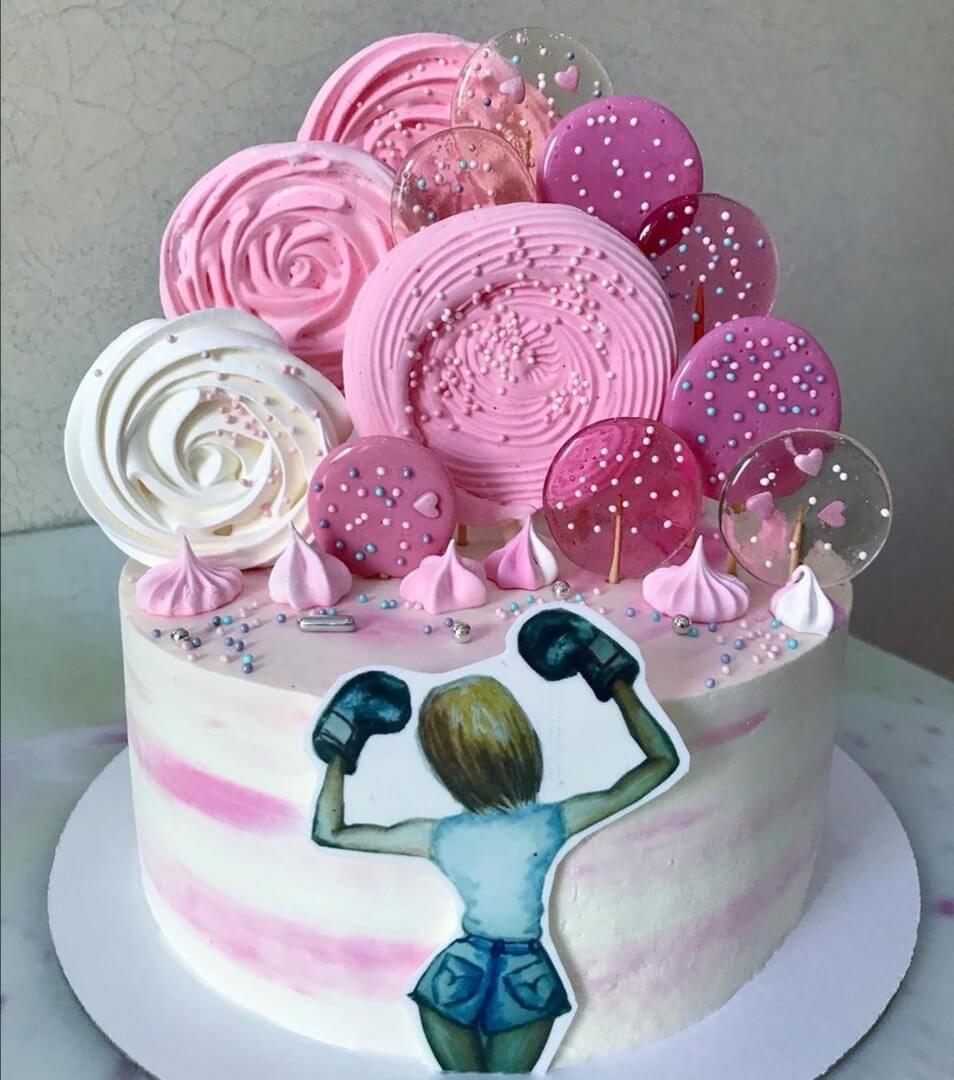 Торт "В перчатках"